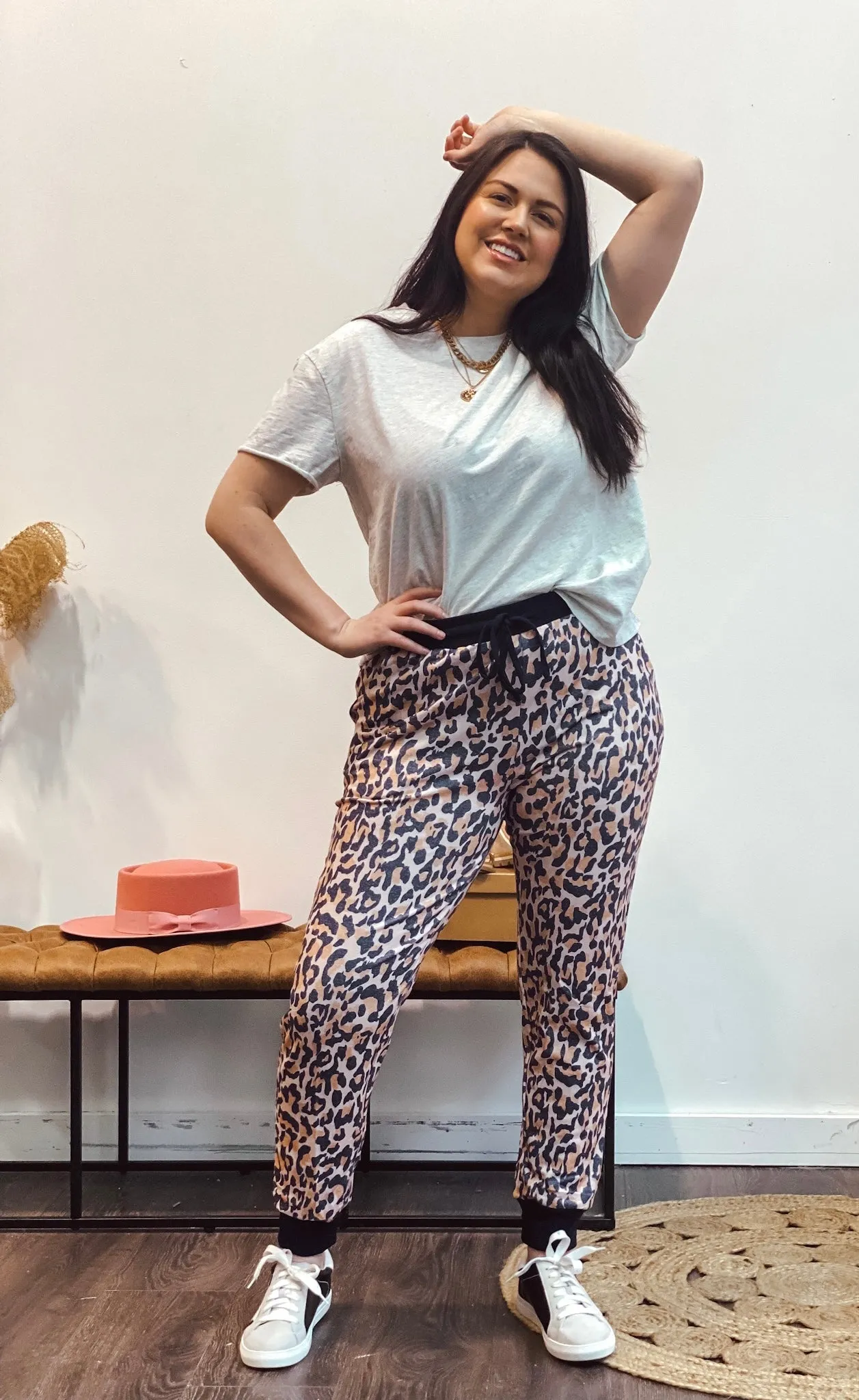 Get Comfy Leopard Joggers