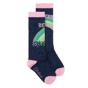 Girls Navy Best Friend Socks