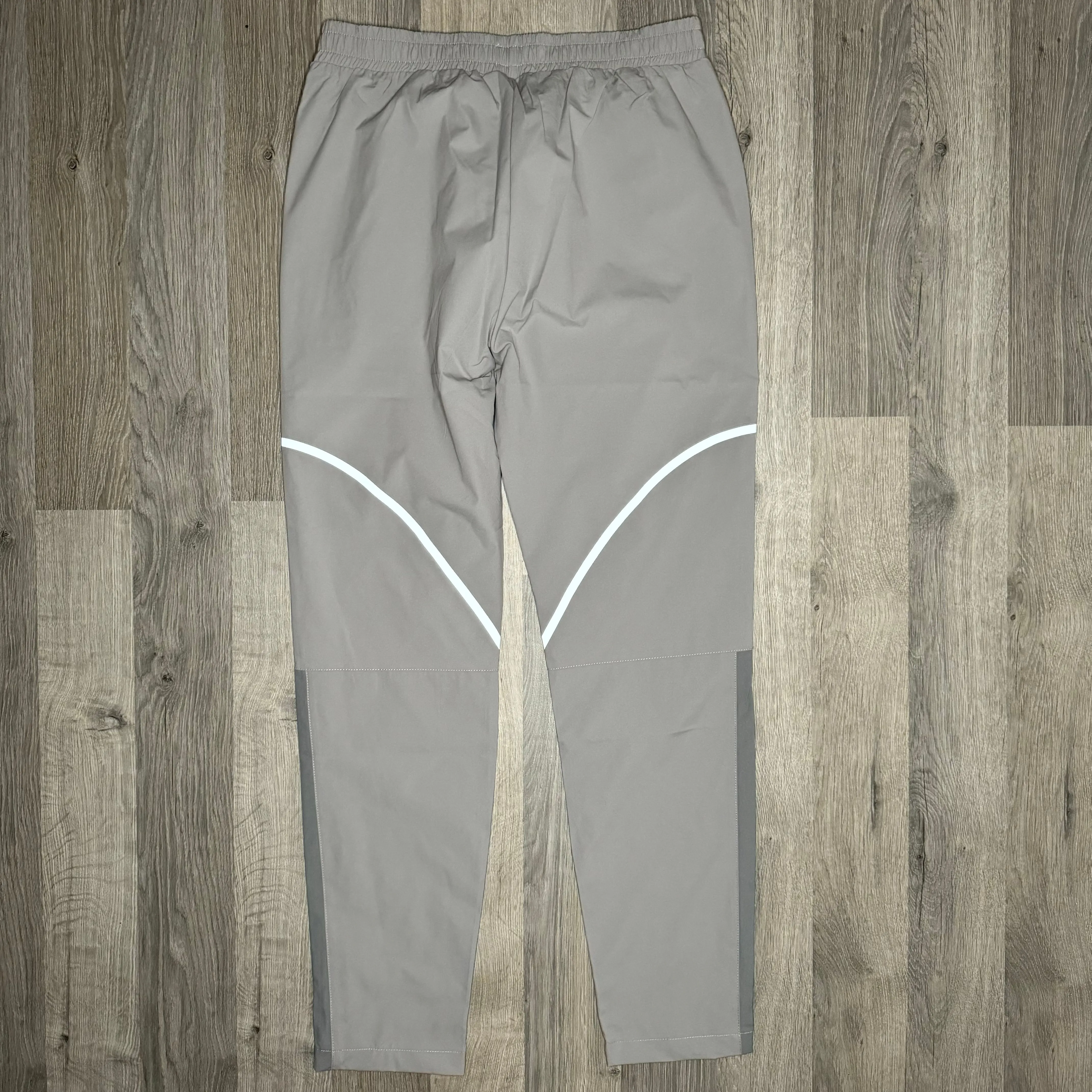 GRIID Reflective Joggers - Grey/Aqua