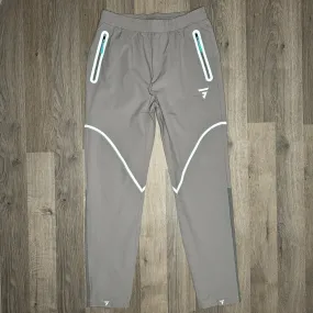 GRIID Reflective Joggers - Grey/Aqua