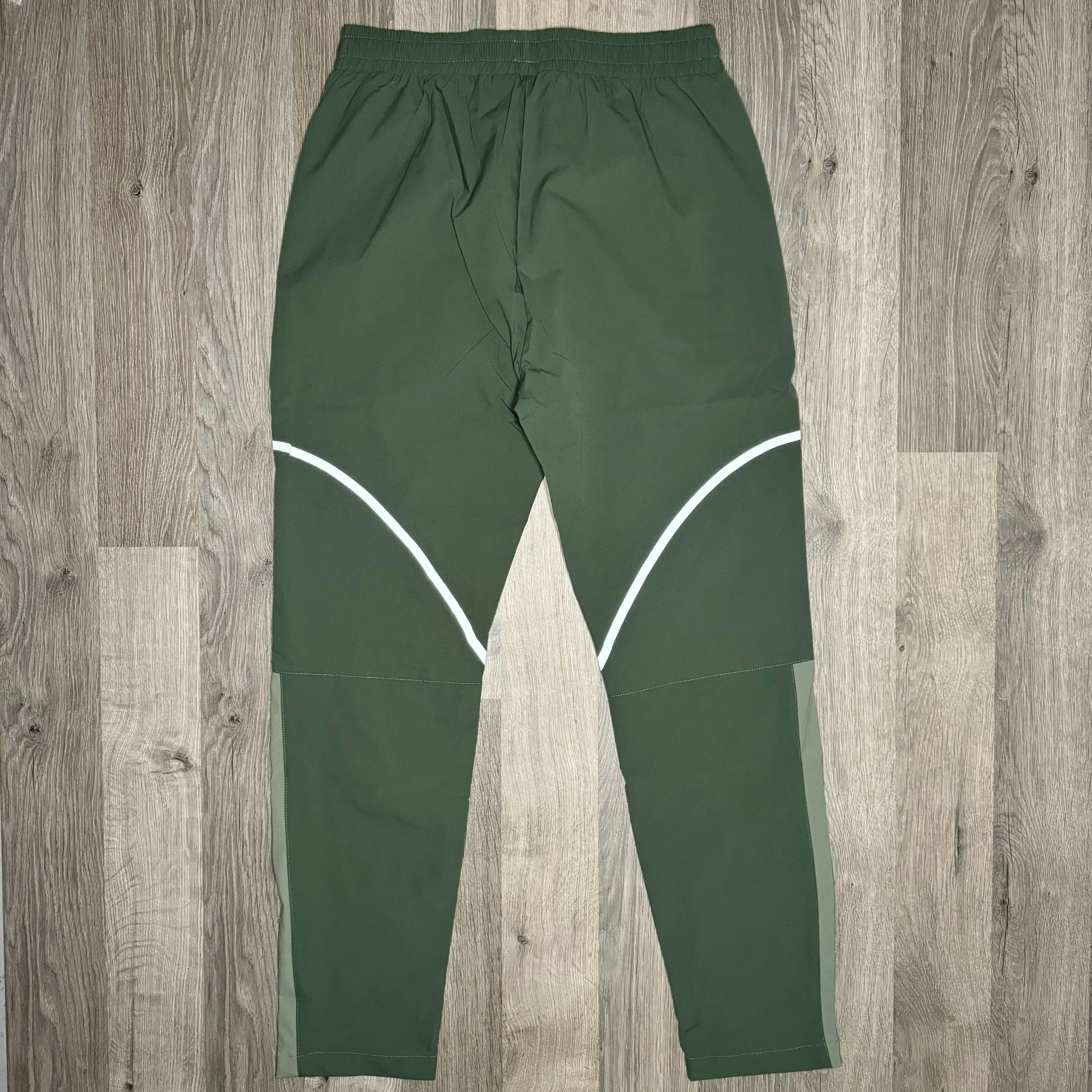 GRIID Reflective Joggers - Khaki/Forest Green