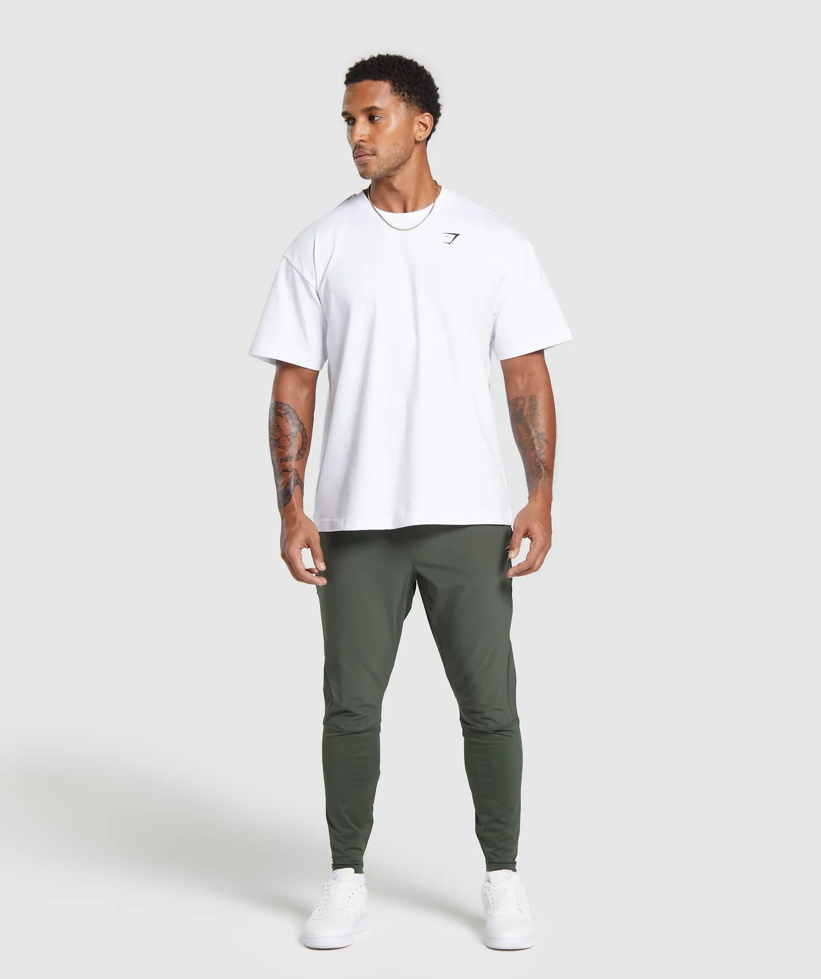 Gymshark Sport Run Pants - Strength Green