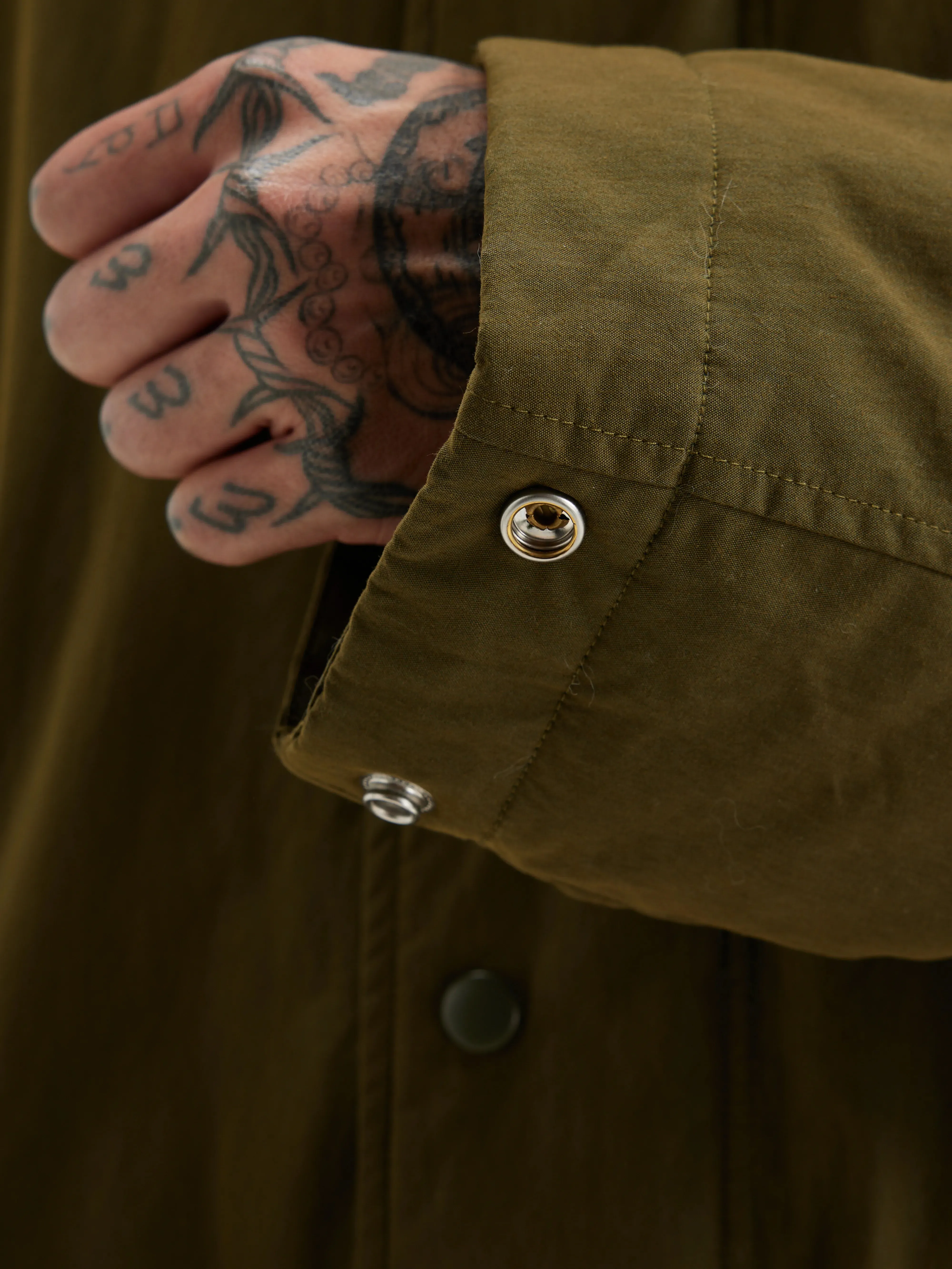 Hanson hooded parka (242 / M / OLIVE)