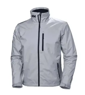 Helly Hansen - 3XL - Crew Midlayer Jacket, Grey Fog