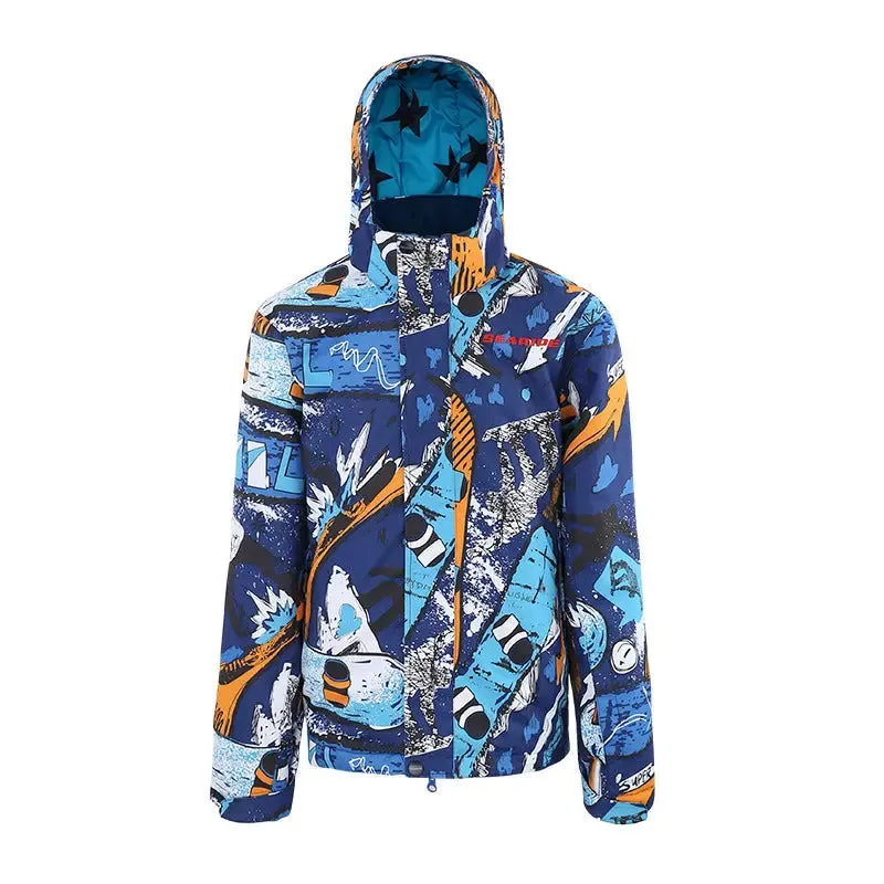 Hotian Boys Colorful Winter Warm Snowboard Ski Jacket