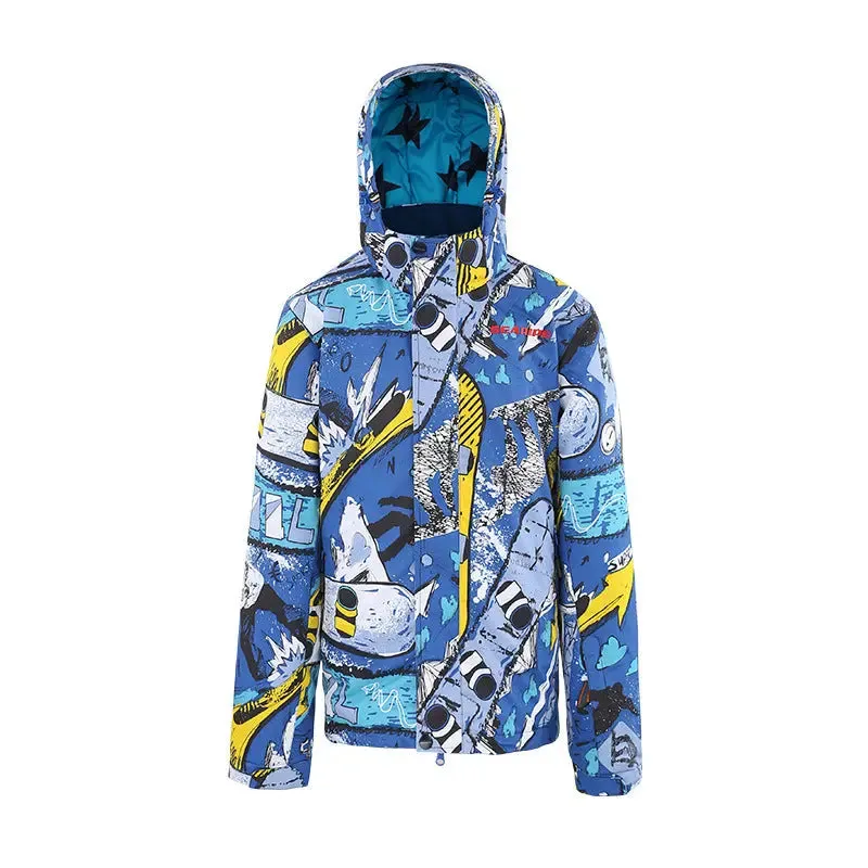 Hotian Boys Colorful Winter Warm Snowboard Ski Jacket