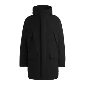 HUGO Mandev2441 Coat 001 Black