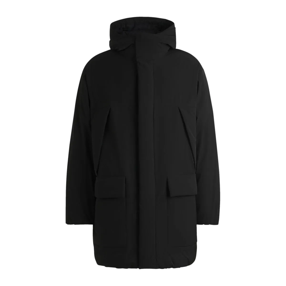 HUGO Mandev2441 Coat 001 Black