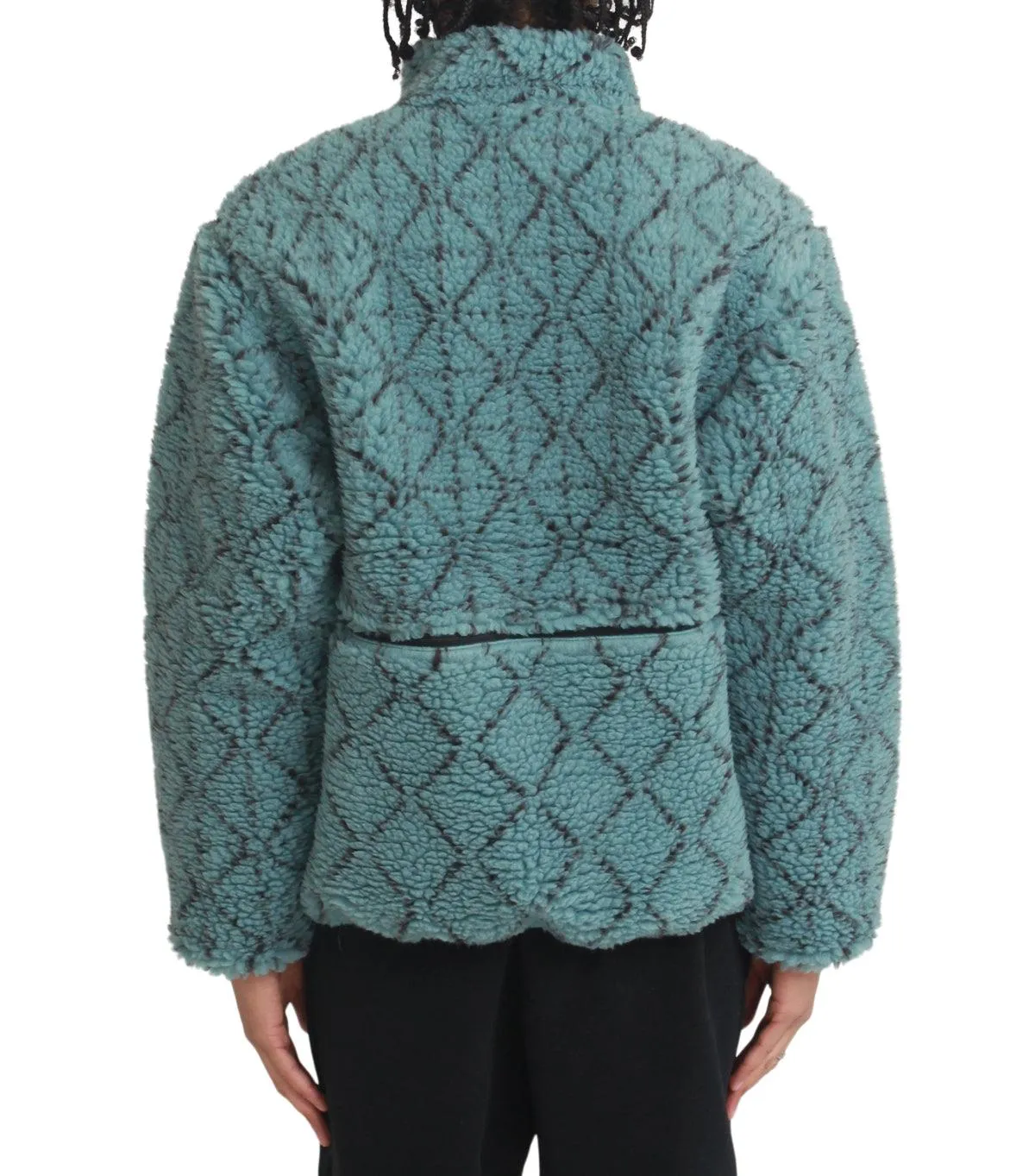 Kapital Do-Gi Sashiko Boa Fleece Reversible Blouson Blue