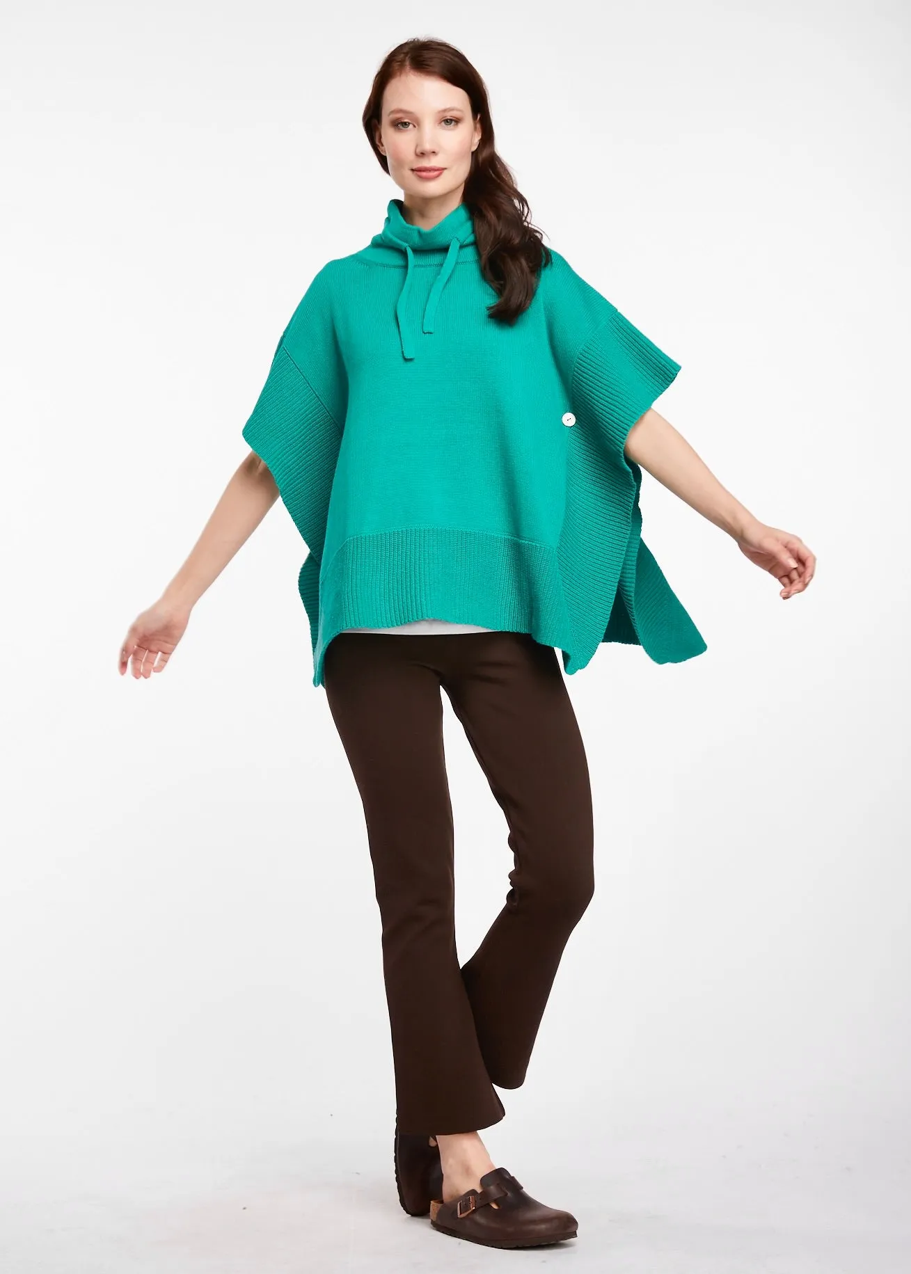 LD & Co - Poncho - LC5167 - Teal