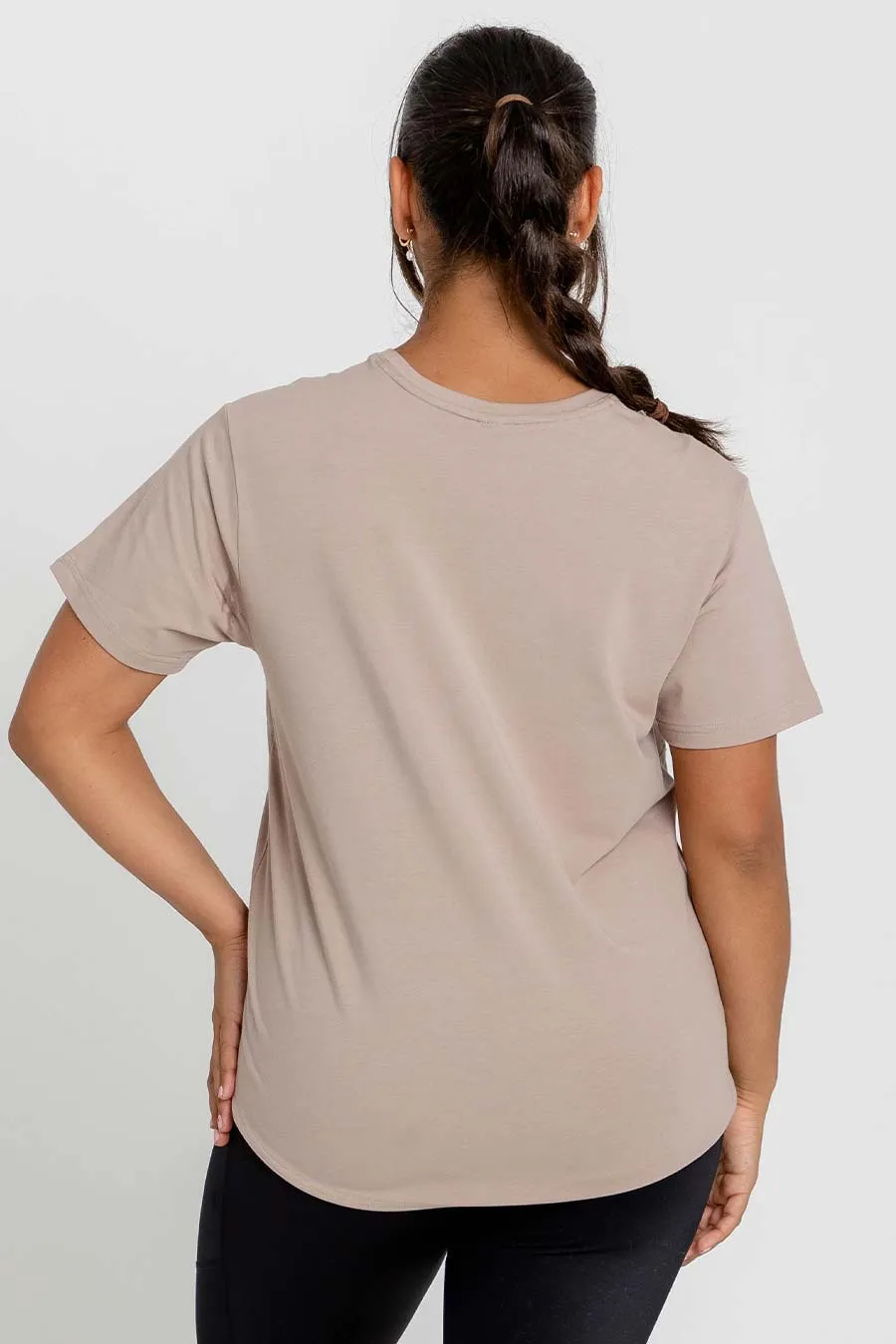 Mama Nursing Top - Mocha Brown