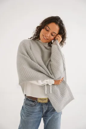 Meadow Mohair Silk Poncho