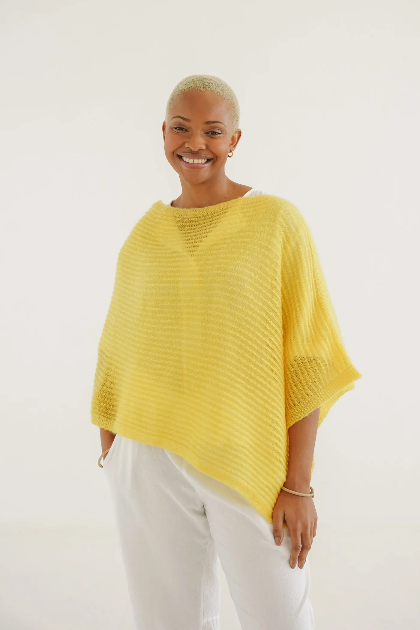 Meadow Mohair Summer Poncho