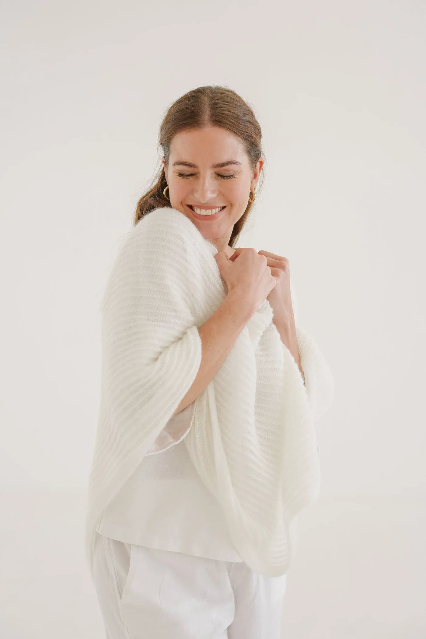 Meadow Mohair Summer Poncho