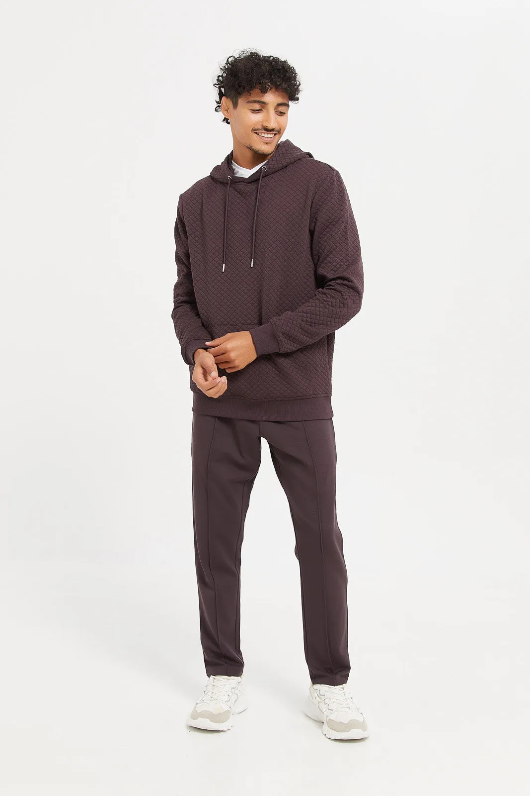 Men Brown Jogger Pant