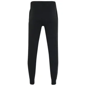 Mens Merino Blend 200 PJ Joggers (Black Melange)