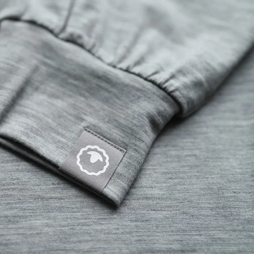 Mens Merino Blend 200 PJ Joggers (Cloud Melange)