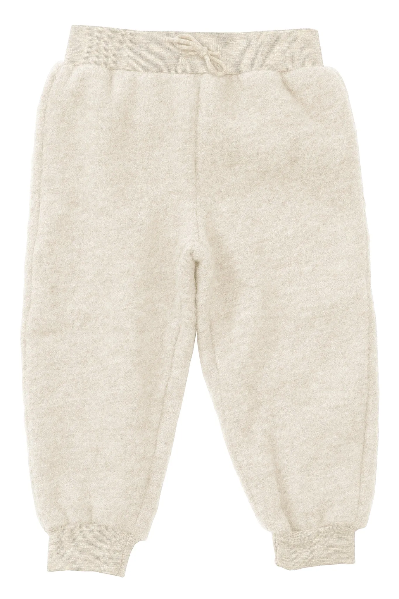 MERINO WOOL PANTS - NATURAL