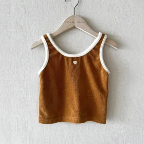 Mes Kids Des Fleurs :: Tank Top Brown