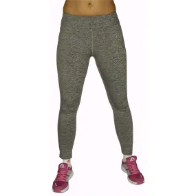 More Mile Heather Womens Running Pants - Grey