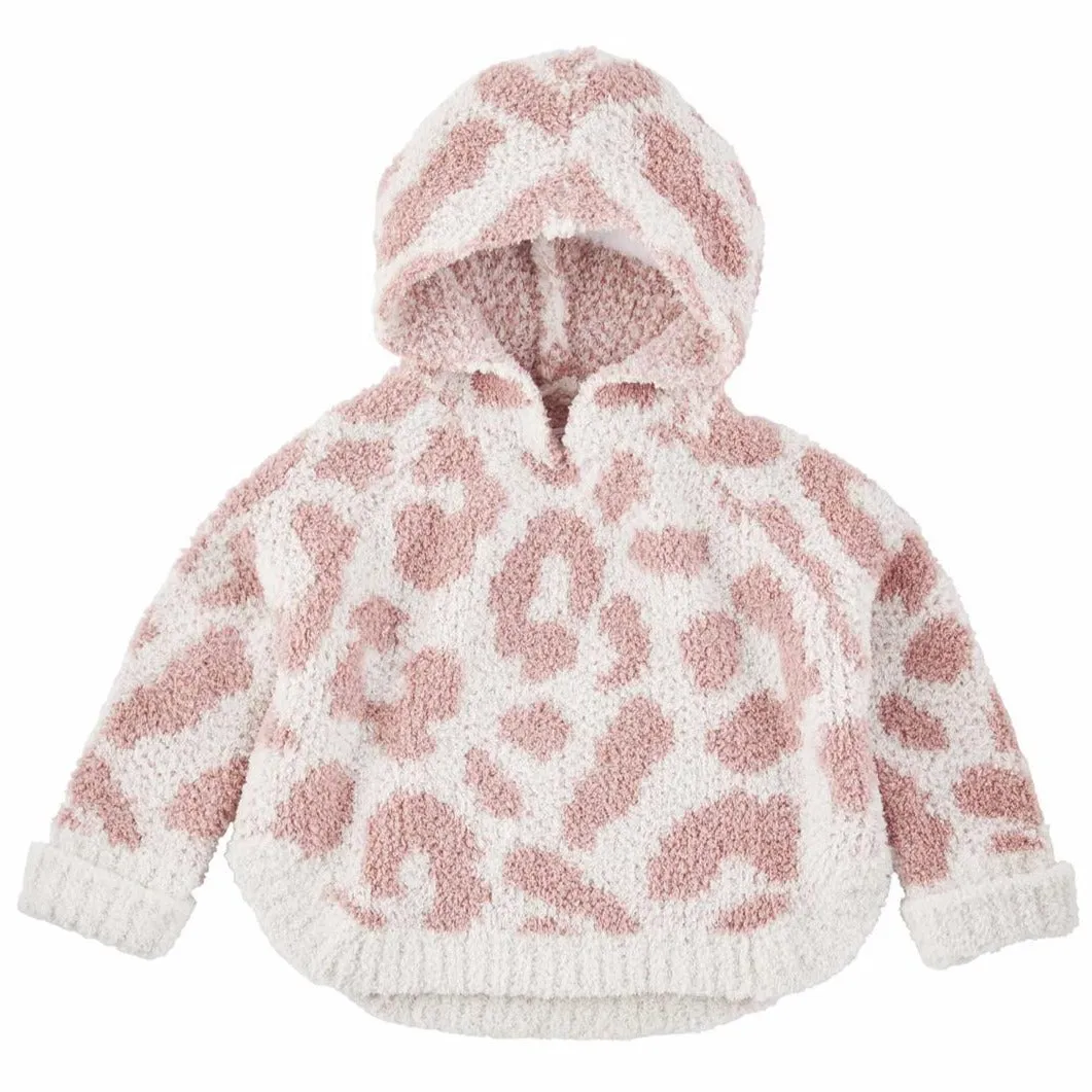 Mud Pie Chenille Leopard Poncho