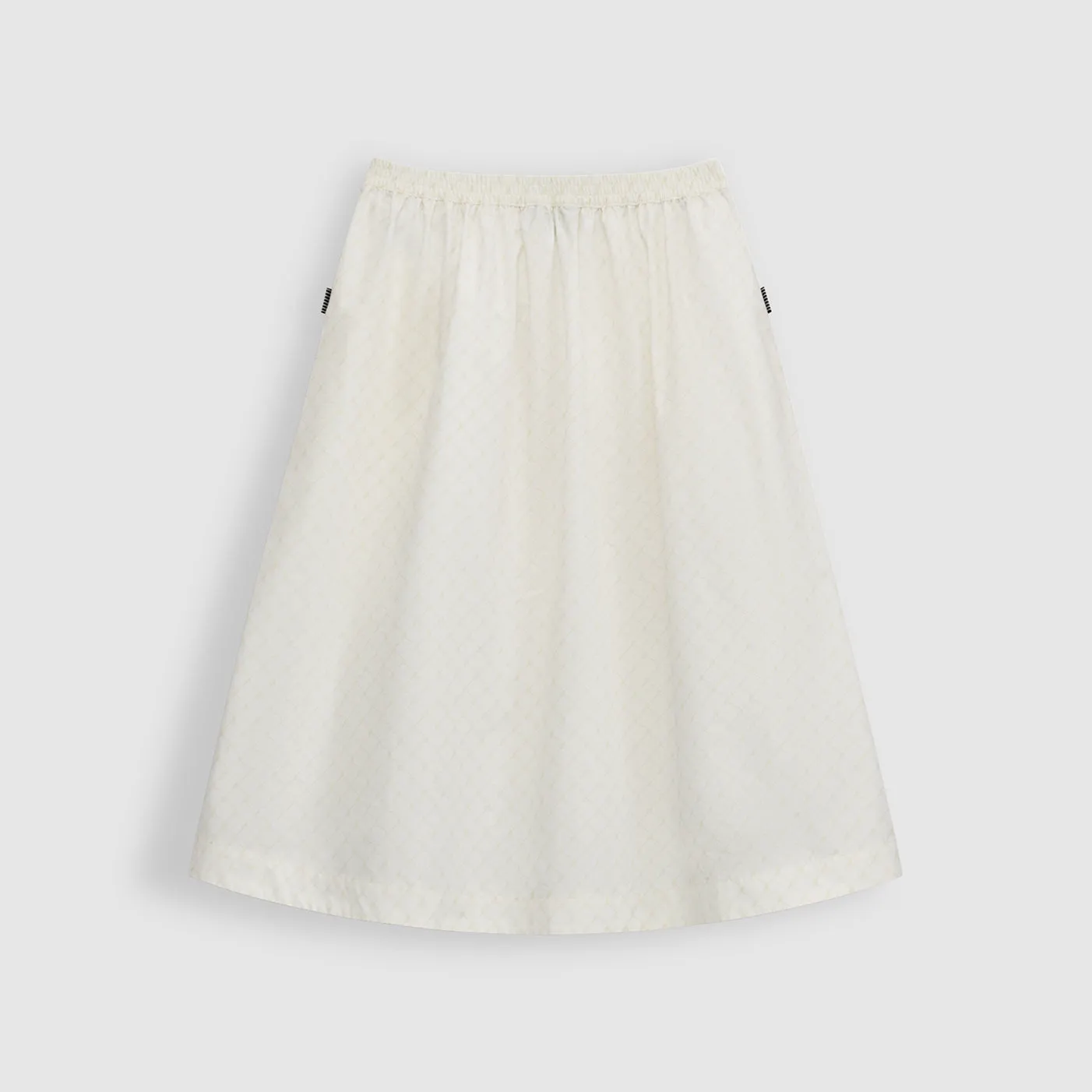 MULBERRY WOVEN SKIRT