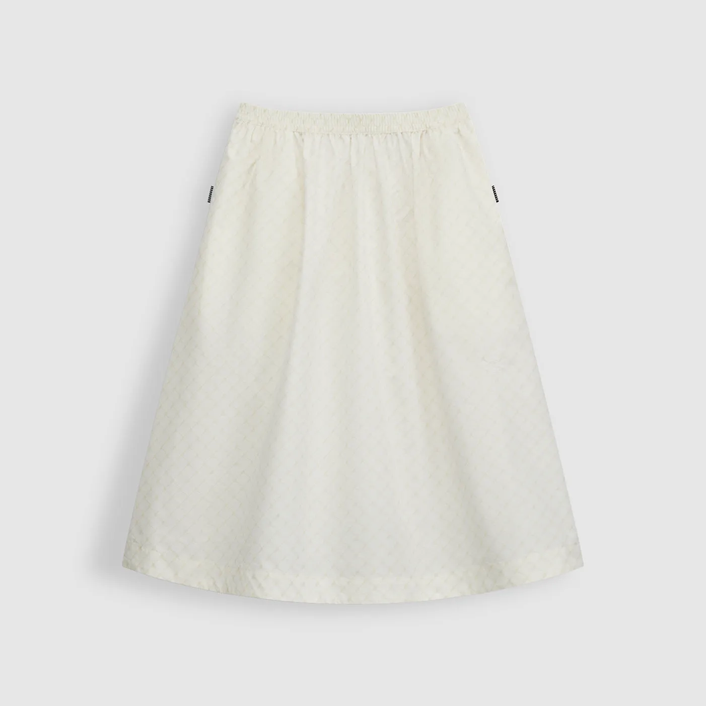 MULBERRY WOVEN SKIRT