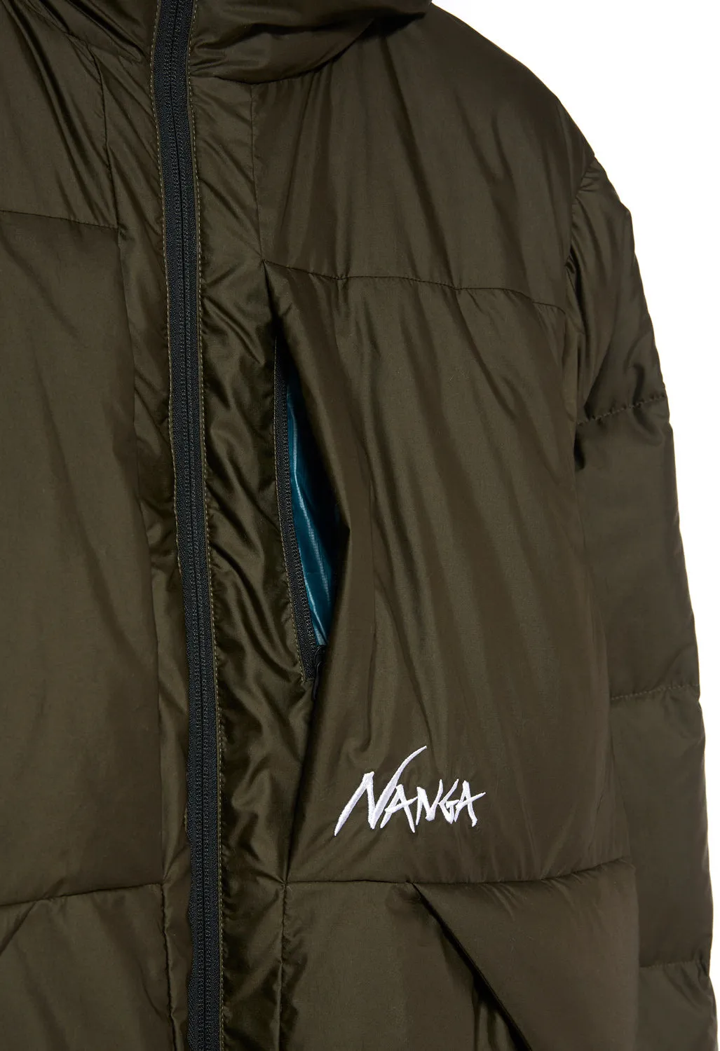 Nanga Men's Northern Lights Down Jacket - Khaki