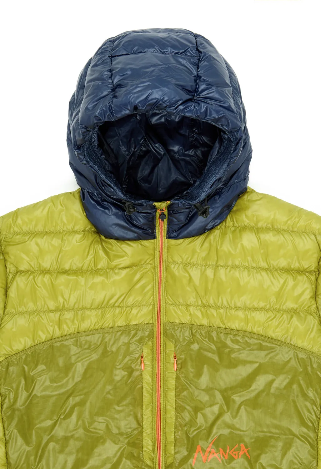 Nanga Men's Ultilight Down Parka Packable - Lime