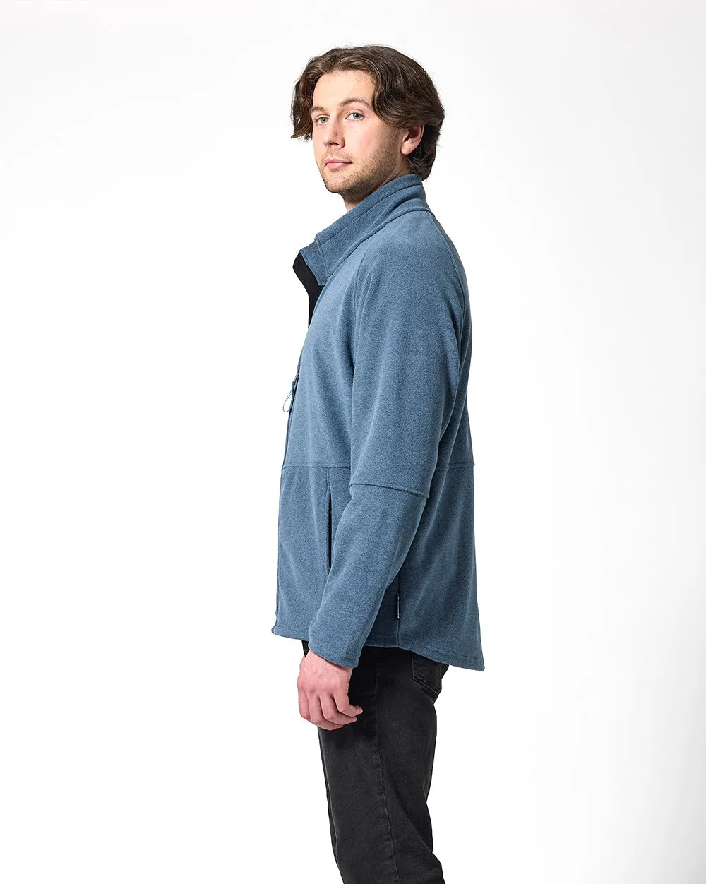 Nangu Jacket in Storm Blue Melange