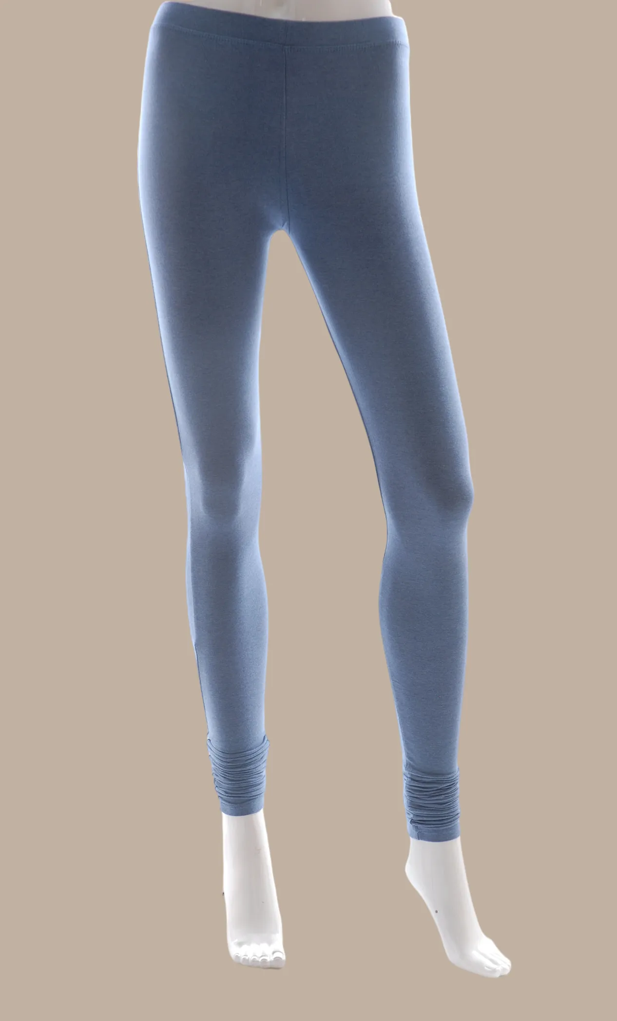 Navy Cotton Leggings