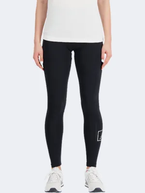 New Balance Essential Graphic Women Lifestyle Tight Black