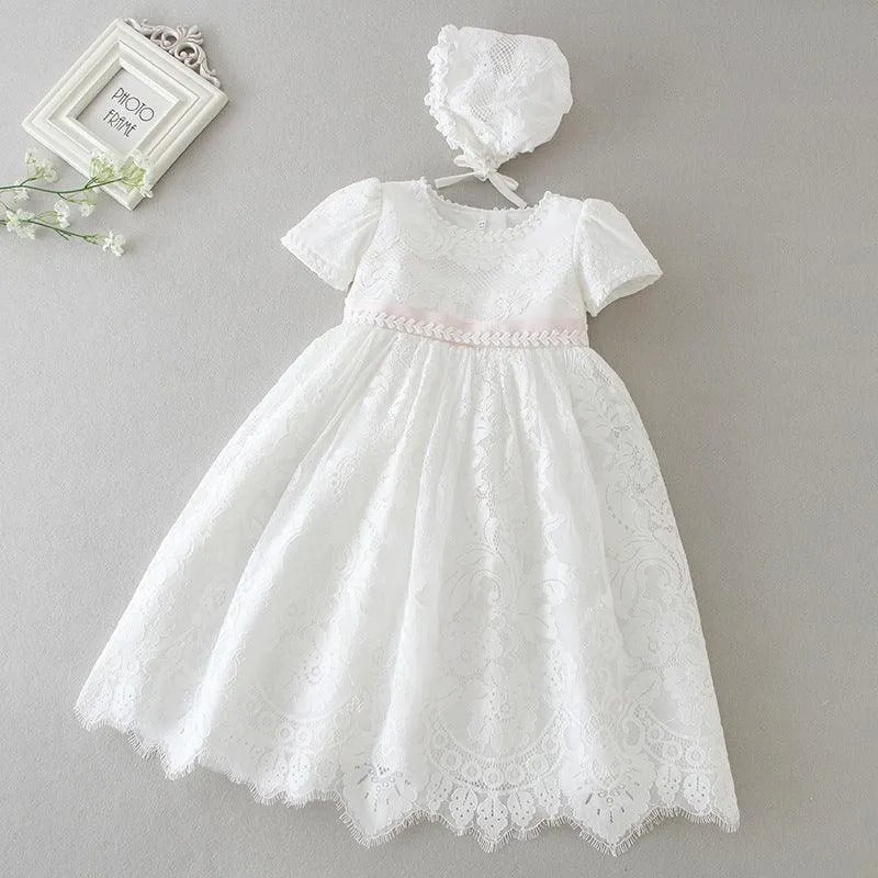 New Laundry Dress for 3-24 Months Baby Clothes Birthday Party Girl Princess Dress Elegant Lace Baby Elegant Evening Dress