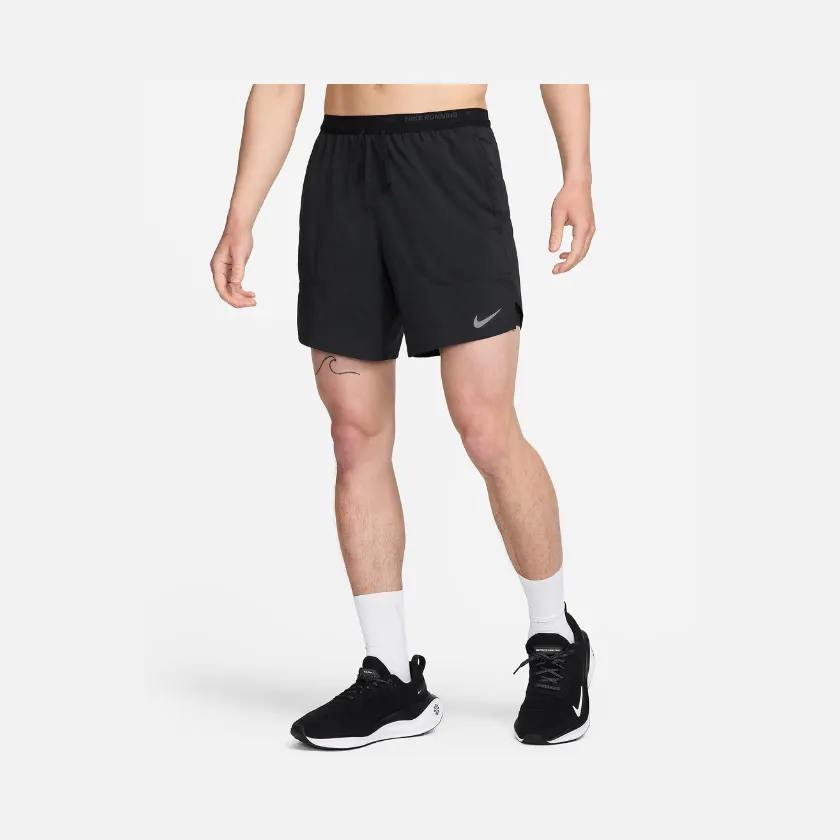 Nike Dri-FIT Stride Men's 18cm (approx.) 2-in-1 Running Shorts -Black/Black