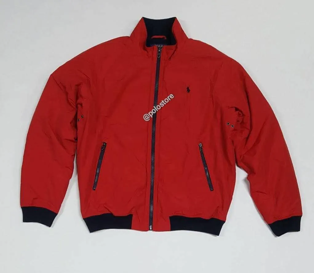 Nwt Polo Ralph Lauren Red Small Pony Fleece Jacket