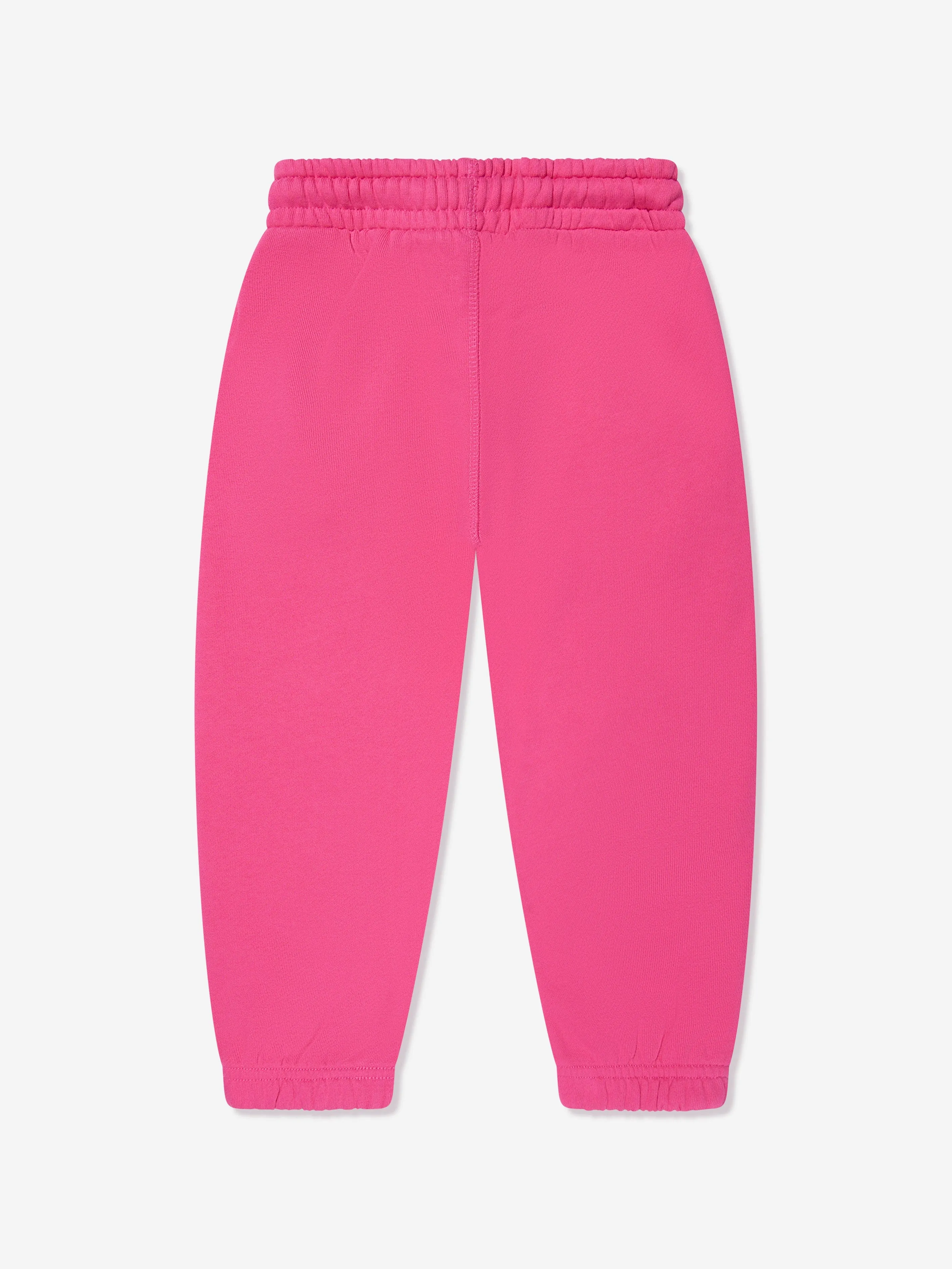 Off-White Girls Bookish Bit Logo Joggers in Pink