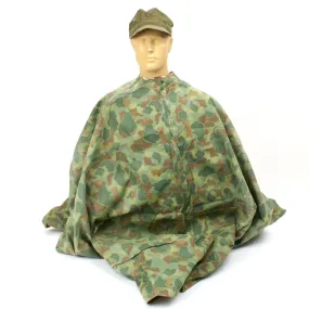 Original U.S. WWII Marine Corps Poncho- USMC