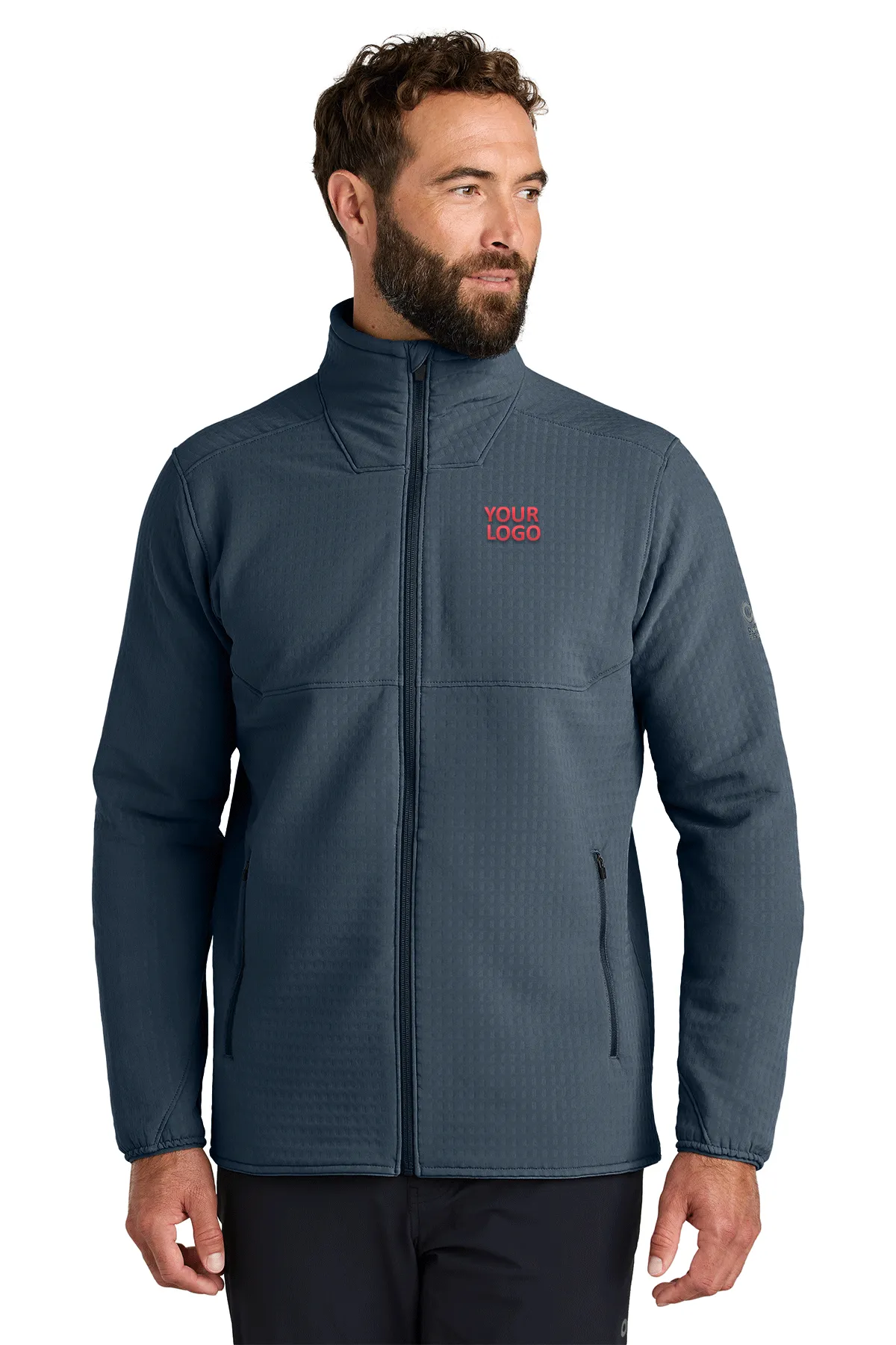 Outdoor Research Grid Soft Shell Custom Jackets, Naval Blue