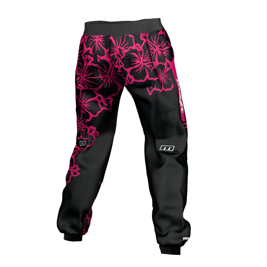 Paintball Jogger Pants - Hibiscus