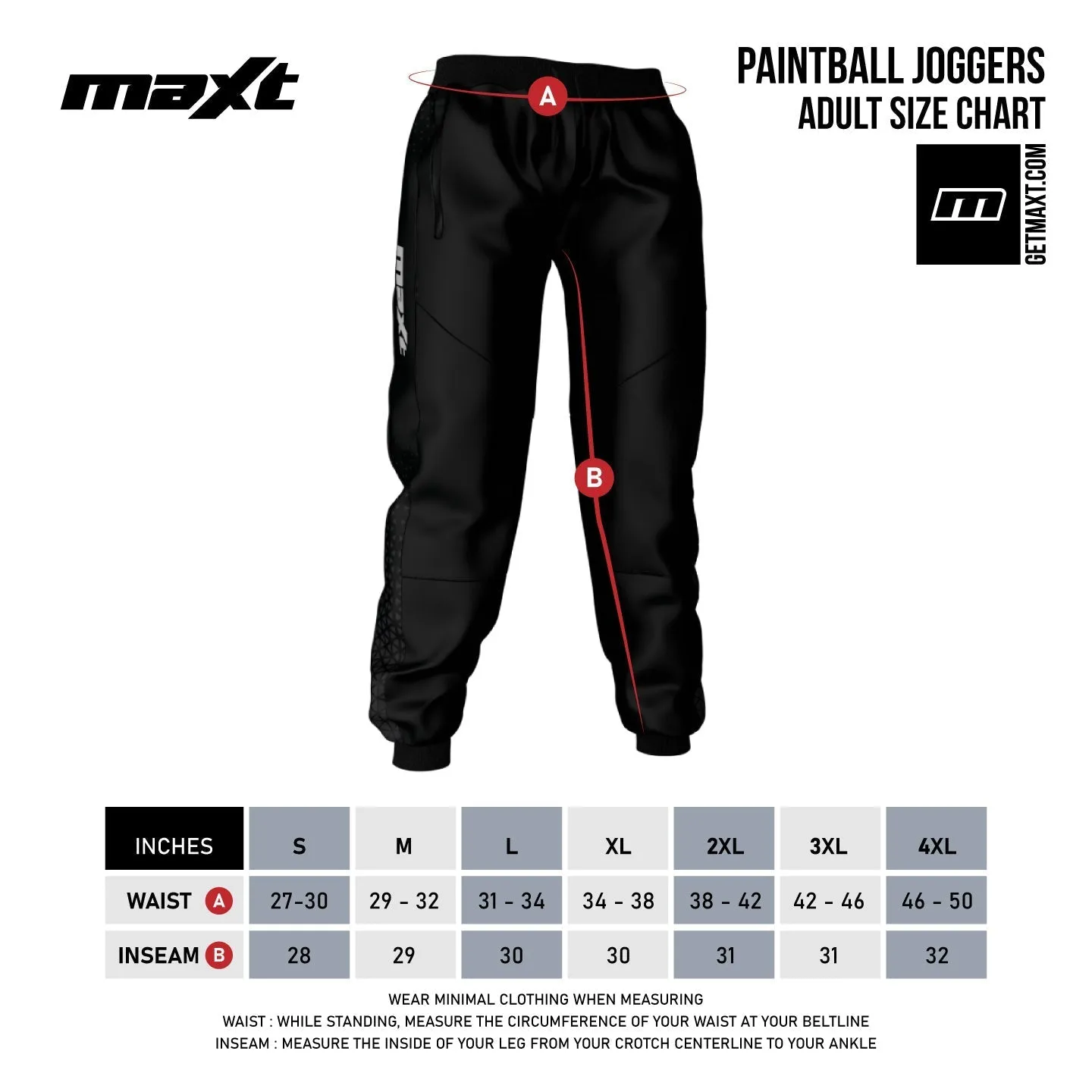 Paintball Jogger Pants - Hibiscus