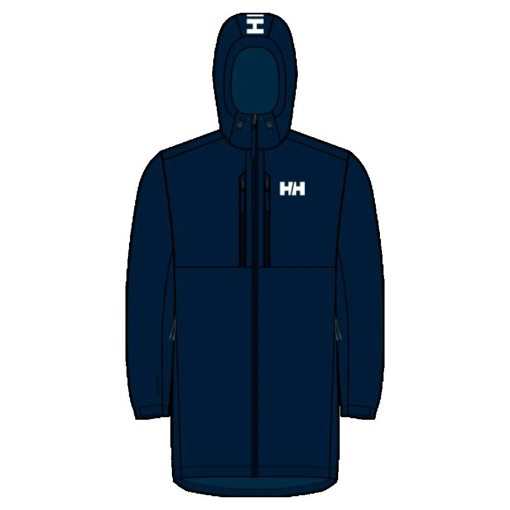 Parka Park Ins Rain Extérieur Tech - Bleu - Homme