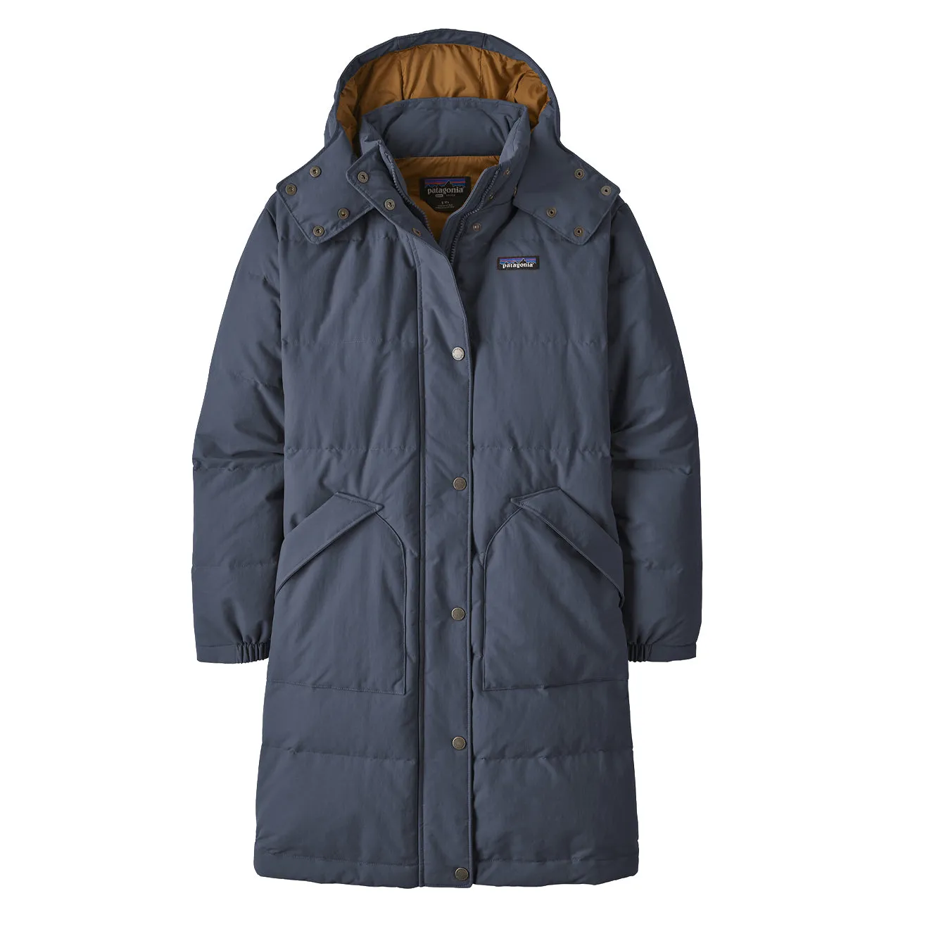 Patagonia Womens Downdrift Parka Smolder Blue