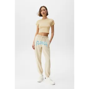 PB Cream Joggers Trousers