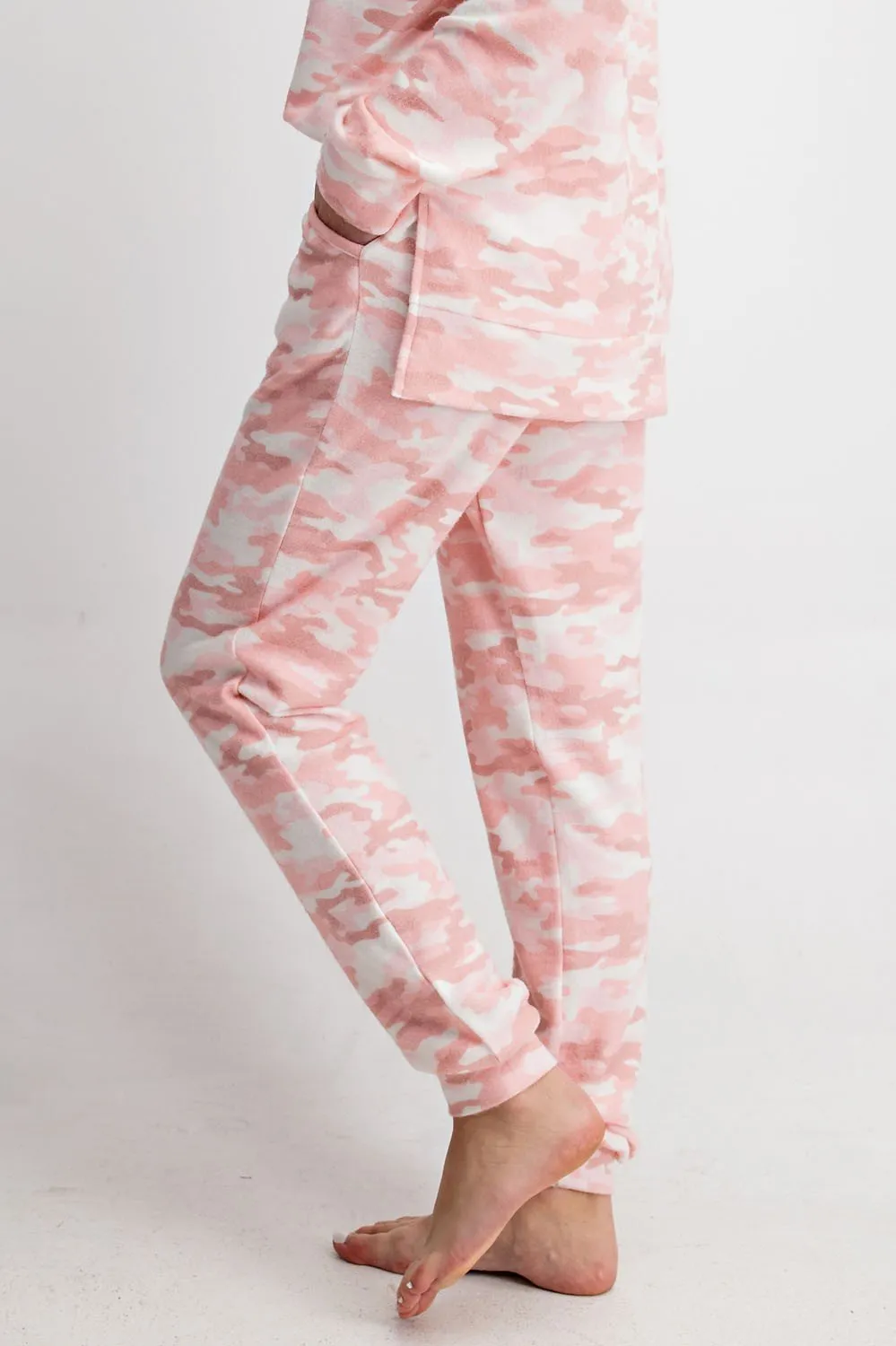 Pink Camo Joggers