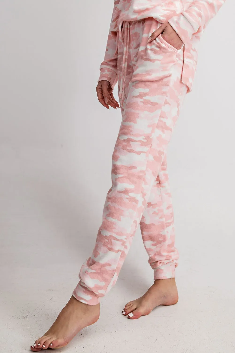 Pink Camo Joggers