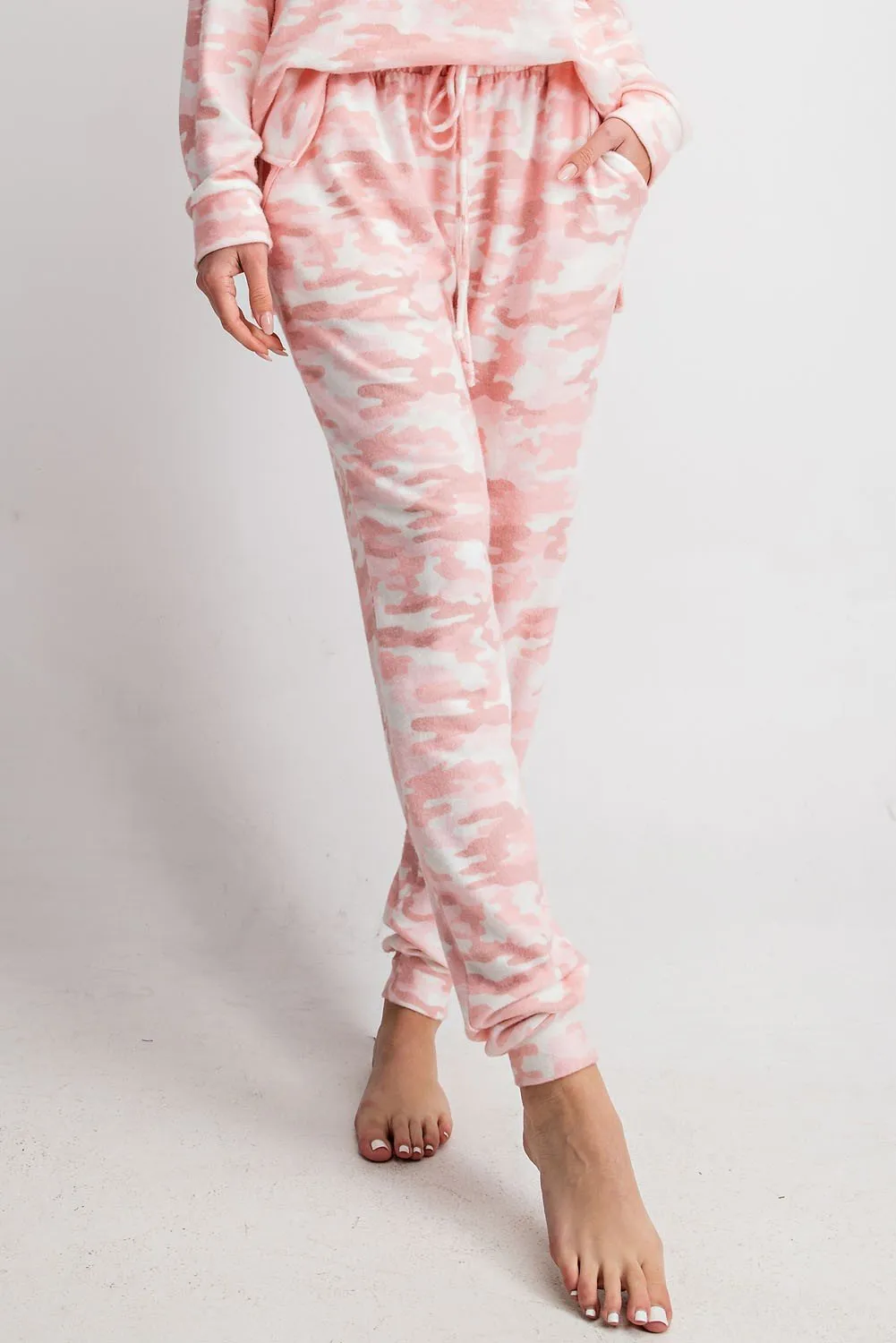 Pink Camo Joggers