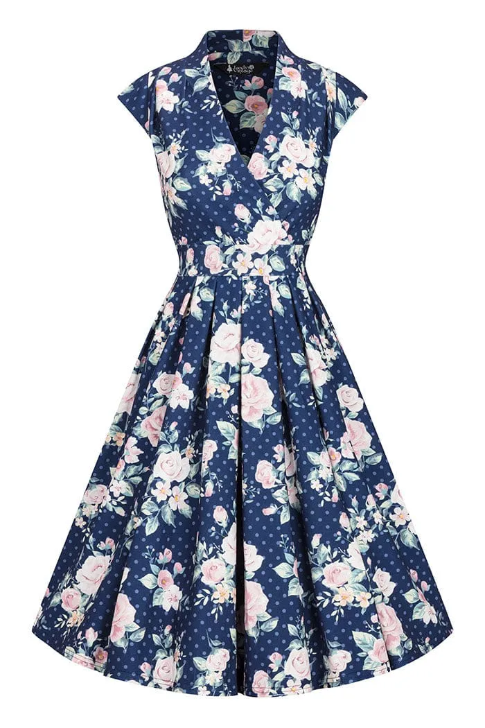 Polka Dot Floral Eva Dress