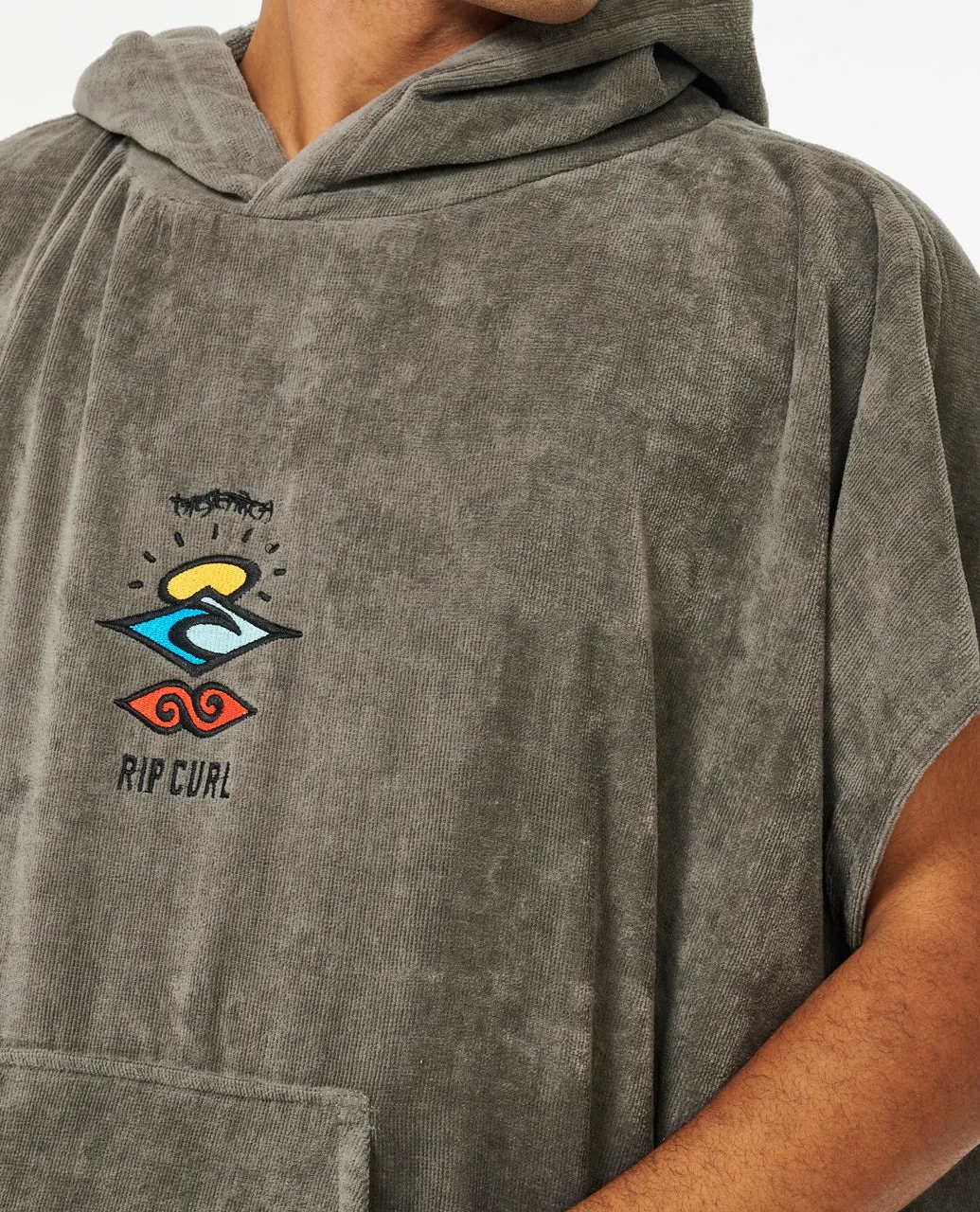 Poncho Rip Curl Logo con cappuccio