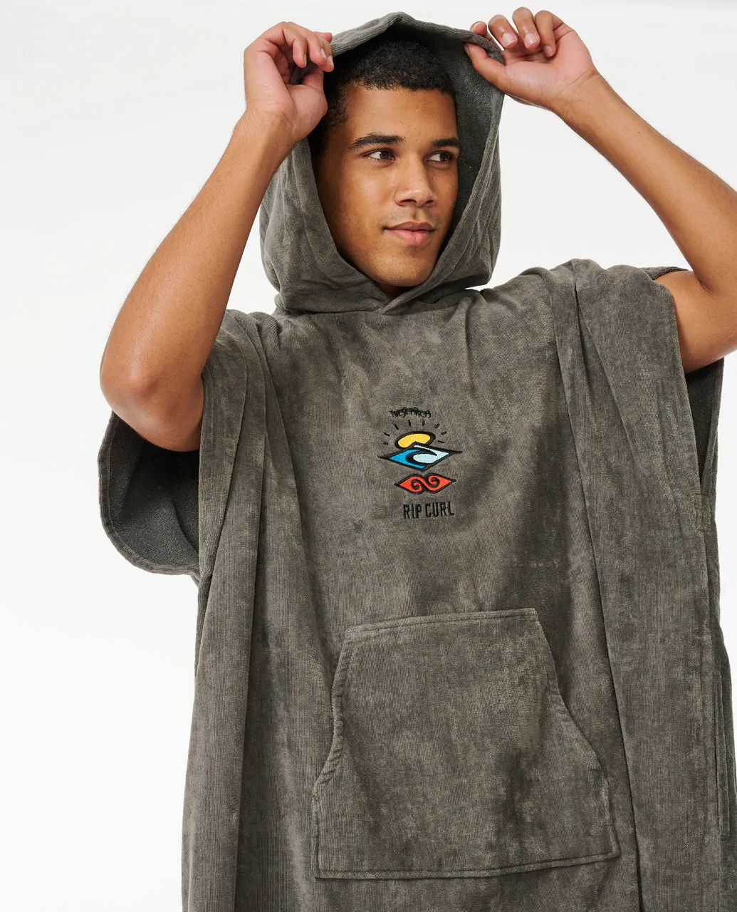 Poncho Rip Curl Logo con cappuccio