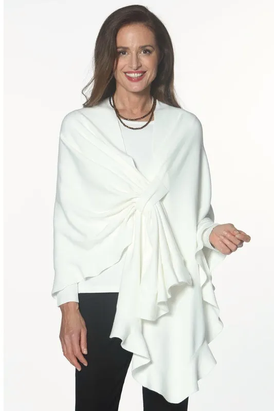 Pull-Through Ruffle Wrap